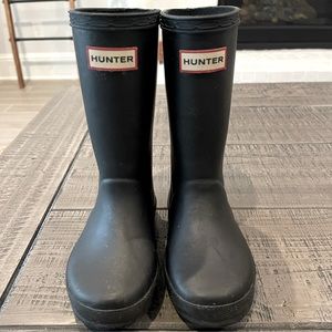 Hunter - Unisex Rain Boots - Black